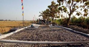  Dikebut, Pembangnan Jalan TMMD di Dukuh Prigi