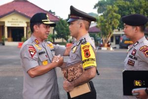 Aiptu Syahrial Terima Pin Emas dari Kapolri, Ini Kata Kapolda Jambi