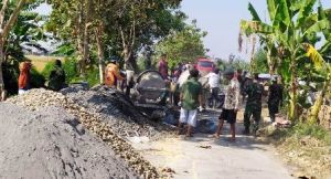 ''Hanya Satu Kendala di Pembangunan Jalan TMMD''
