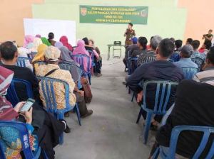 Lewat Program Non Fisik TMMD, Kejari Batanghari Sosialisasi UU ITE ke Warga Desa Ladang Peris