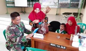 Ikut Perhatikan PAUD di Desa Sasaran TMMD