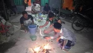 Jalin Keakraban Dengan Warga Desa Sasaran TMMD