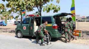 Dukung Kelancaran TMMD, Tim Kesehatan Siaga 24 Jam