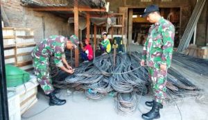 Kualitas Besi Untuk Jalan TMMD Juga Diseleksi