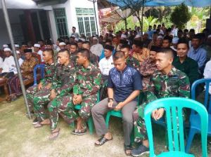 Satgas TMMD Penuhi Undangan Doa Bersama Warga yang Akan Naik Haji