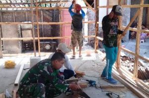 Direhab Tentara, Tidak Lama Lagi Rumah Mbah Kholil Kokoh