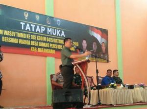 Pesan Tim Wasev TMMD di Makodim 0415/Bth: Ekonomi Rakyat Rendah, TNI Bantu dengan Tenaganya