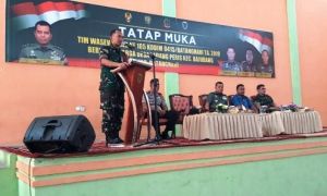 Dampingi Tim Wasev di Desa Ladang Peris, Dansatgas TMMD Harapkan Masukan