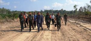 Tim Wasev Juga Tinjau Jalan dan Jembatan Baru TMMD Kodim 0415/Bth