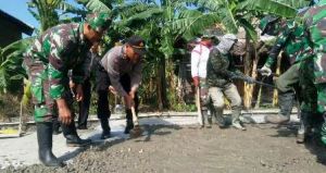 Senang dan Bangga Setiap hari Kerja Bareng TNI