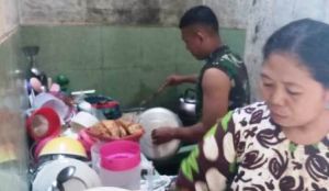 Dandim Cek Prajurit yang Tinggal di Rumah-Rumah Warga