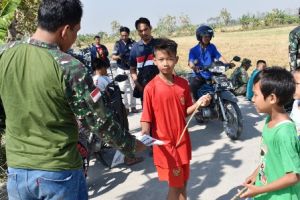 Dampak Adanya TMMD, Anak-Anak Ingin Jadi Tentara