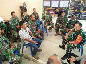 Ketua RT 13 Desa Ladang Peris Puji Gaya Dandim 0416/Bth yang Merakyat