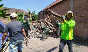 Disasar TMMD, Semangat Gotong Royong Warga Kalikondang Meningkat