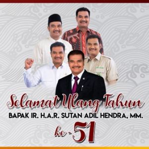 Ini  Harapan SAH Untuk Masyarakat Jambi di Ulang Tahun Ke-51