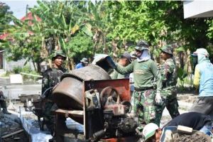 Kedatangan Satgas TMMD memberikan Banyak Manfaat Bagi warga