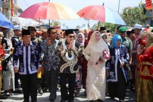 Hadiri Kenduri Sko Desa Pendung Hiang, Wako AJB: Ini Tradisi dan Wadah Komunikasi Pembangunan