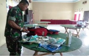 Stanbye di Lokasi TMMD Untuk Layani Kesehatan