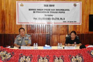 Talk Show Binmas Noken Polri di Nabire, Ini yang Dibahas
