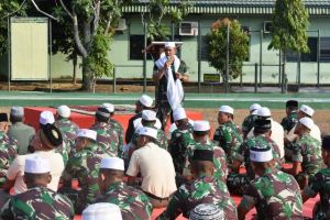 Kemarau Panjang dan Karhutla, Korem 042/Gapu Gelar Shalat Minta Hujan