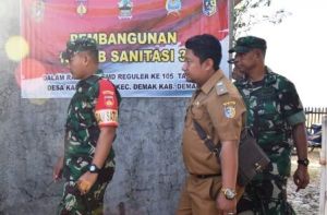 Sebelum Resmi Diserahkan, Dandim Tinjau Semua Pekerjaan Fisik TMMD