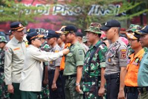 Fachrori Pimpin Apel Siaga, Cek Kesiapan Satgas Pengendalian Karhutla