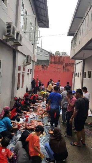 Potong 4 Sapi, DPD PDIP Jambi Lakukan Pemotongan Hewan Kurban