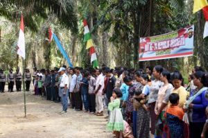 Di Merangin, Warga SAD Gelar Upacara HUT RI, Temenggung: Kami Ko Juga Warga Indonesia