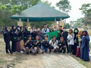 HMI Korkom Unja Bagikan 2.500 Masker ke Mahasiswa
