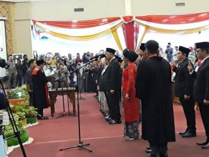 45 Caleg DPRD Kota Jambi Resmi Dilantik