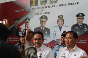 Imigrasi Kualatungkal Perluas Jangkauan, Mulai Hari Ini Urus Passpor Bisa di Muarojambi 