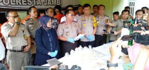 Polda Jambi Kembali Amankan Penyelundupan Ribuan Baby Lobster