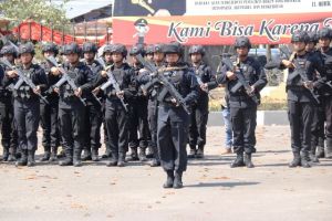 Polda Jambi Tambah 100 Anggota Sat Brimob ke Papua