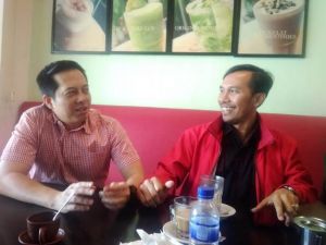 Ihsan Yunus Bertemu Edi Purwanto, Sinyal Maju Pilgub 2020?