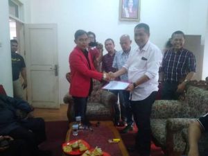 Tim CE Ambil Formulir ke Rumah Perjuangan, Syahrasaddin: Harapannya PDIP Bersama Kami