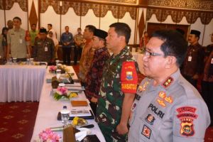 Rapat Penanganan Karhutla, Kapolda Jambi: Rubah Pola Pencegahan
