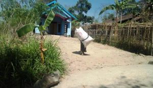Berharap Ada Bantuan Sosial Saat Pembukaan TMMD