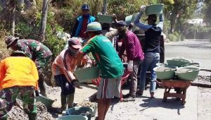 Kehadiran TNI Mampu Pacu Semangat Baru Warga di Lokasi TMMD