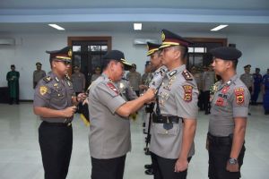 Kapolda Jambi Pimpin Sertijab 3 Kapolres dan Dirpolairud
