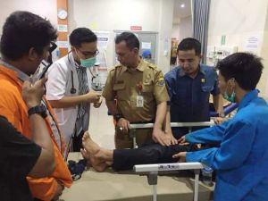 Pemprov Biayai Pengobatan 15 Mahasiswa yang Dilarikan ke RSUD Raden Mattaher