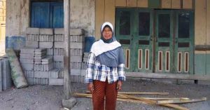 Rumah Direhab TNI, Hartini Juga Berswadaya