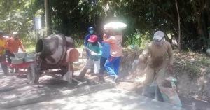 Beruntung Banyak Warga Yang Biasa Angkat Angkut di Lokasi TMMD