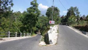 Hati-hati Jalan Menuju Lokasi TMMD Kodim Boyolali Ekstrim