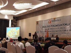 Sosialisasi Pengawasan Pemilu dan Kilas Balik Pemilu 2019, Bawaslu: Kami Butuh Masukan Masyarakat