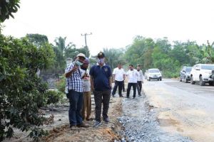 PUPR Provinsi Jambi Perlebar Ruas Jalan Ness 6 Meter Sepanjang 1 KM