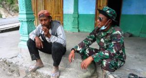 Warga Nyatakan Beruntung Desa Sangup Dijadikan Sasaran TMMD