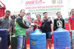 Kodim Batanghari Gelar Lomba Burung Berkicau, 22 Kelas Dilombakan
