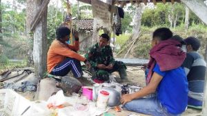 Tembakau Lereng Merapi, Perekat TNI Satgas TMMD Dan Warga