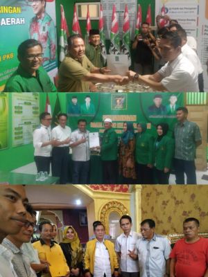 Tancap Gas, Alharis Ambil Formulir 3 Partai Sekaligus 