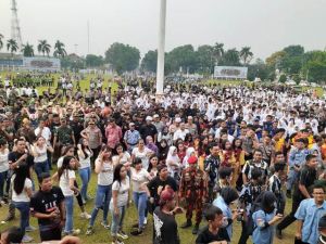 Forkompinda dan Masyarakat Jambi Deklarasi Pelantikan Presiden dan Wapres RI Aman dan Damai